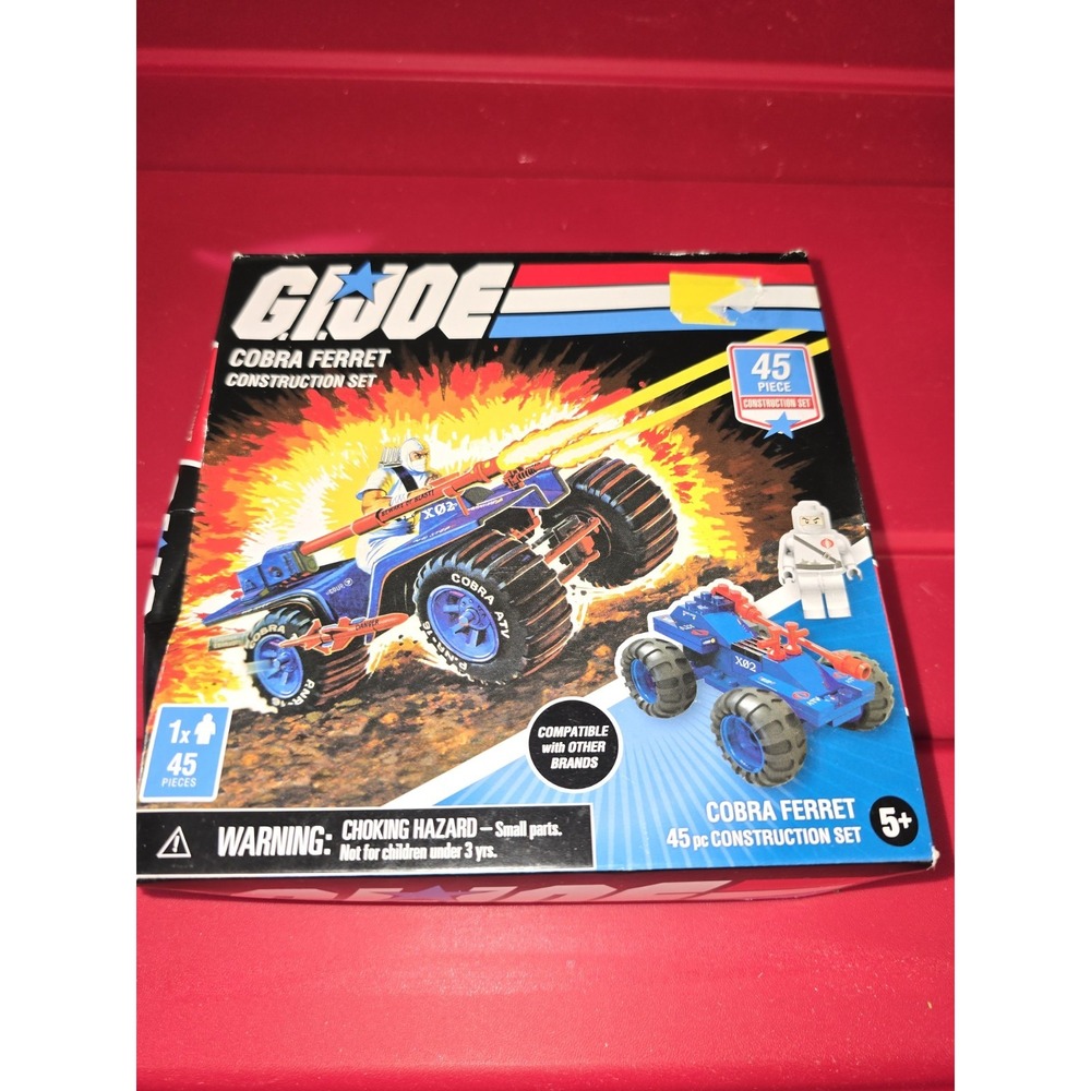 GI Joe Cobra Ferret 45pc construction set NEW‎